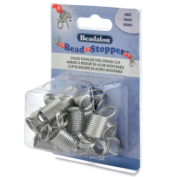 Bead Stopper, Large, 16 pc