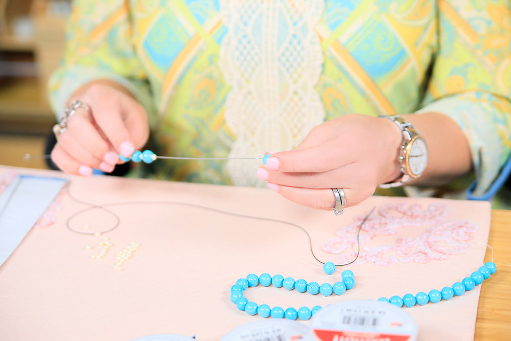 Needle for Elastic Stretch Cord, Stainless Steel, 8.0 in, 20.32 cm / diameter approx. 0.787 mm / 0.03 in, 1 pc