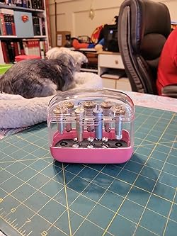 Xinart - Blade Organizer for Cricut Maker/Explore/Joy/Silhouette Cameo Blades Storage Case Tools Accessories (PINK)