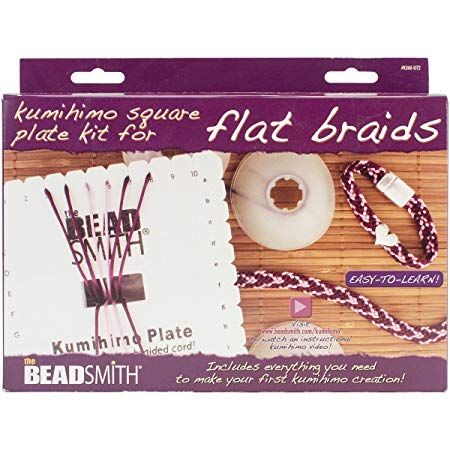 Kumihimo Starter Braiding Kit Everything Needed for Your 1st Creation 