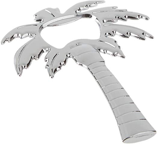 Kate Aspen - Palm Breeze - Chrome Palm Tree - Bottle Opener