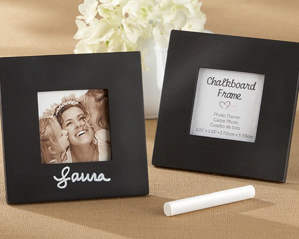 Kate Aspen - "Chalkboard" Square Black Frame - 1 piece