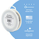 Stainless Steel Binding Wire, .025 in / 0.63 mm, Type 304 Stainless Steel, 8 oz / 227 g, approx. 297 ft / 90.5 m