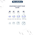 Crimp Beads, Size #3, 1.8 mm/.071 in, I.D., 3.0 mm/.118 in, O.D., Silver Plated, 1.5 g/.05 oz, approx. 27 pc Use Mighty Crimper Tool with wire 0.60-0.91 mm/.024 -.036 in