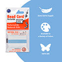 Silk Thread, Size #14, 1.02 mm / .04 in, Grey, with needle, 2 m / 6.5 ft
