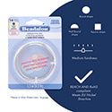 German Style Wire, Square, Silver Plated, 22 gauge .64 mm / .025 in, 1/4 lb / .11 kg