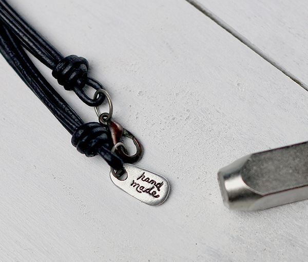 ImpressArt - Signature Metal Stamp - Design "Handmade" - 6mm