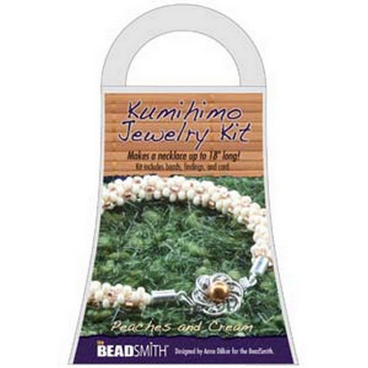 Beadsmith - Peaches & Cream Kumikit - Jewellery Making Kit