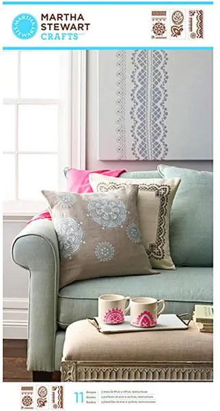 Martha Stewart Crafts - Cathedral Lace Laser-Cut Stencils - Cathedral Lace