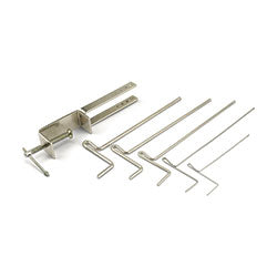 Artistic Wire Coiling Gizmo - Deluxe Winder, 5 rods, 4.5 mm, 4 mm, 3 mm, 1.5 mm, and 1.0 mm