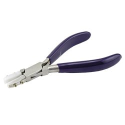 Nylon Jaw Pliers, Large Flat Nose, Tip Size: 0.28 in x 0.91 in / 7 mm x 23 mm, 2-Screw Attachment, 5.75 in / 14.6 cm