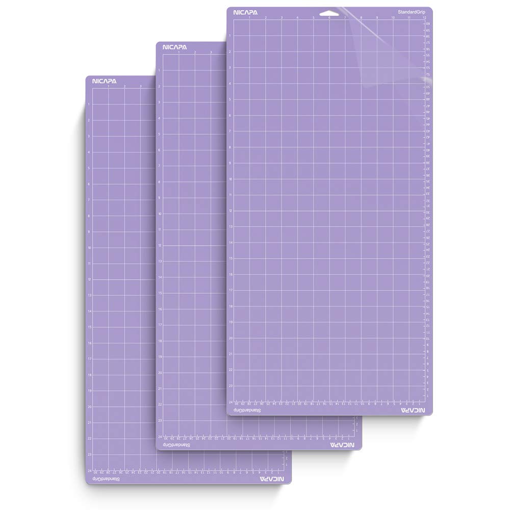 Nicapa - Cutting Mat for Cricut, Strong-Grip - 12" x 24" (1pc)