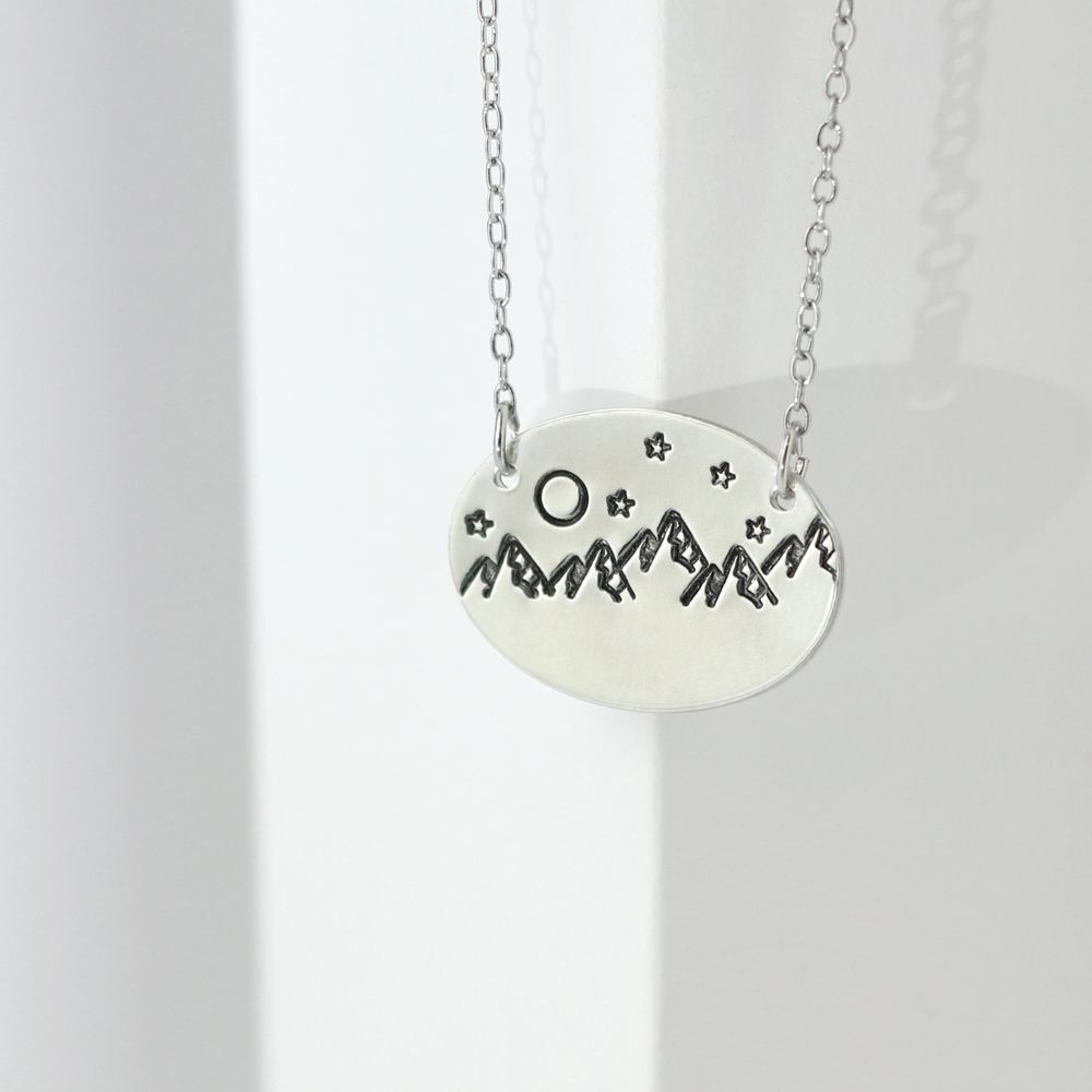 ImpressArt - Signature Design Stamp - Mountains - 6mm