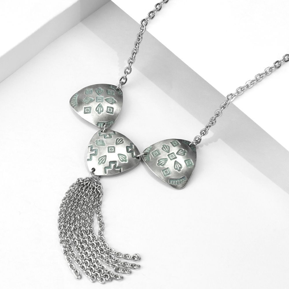 ImpressArt - Antique Metal Stamp Enamel Marker - Green