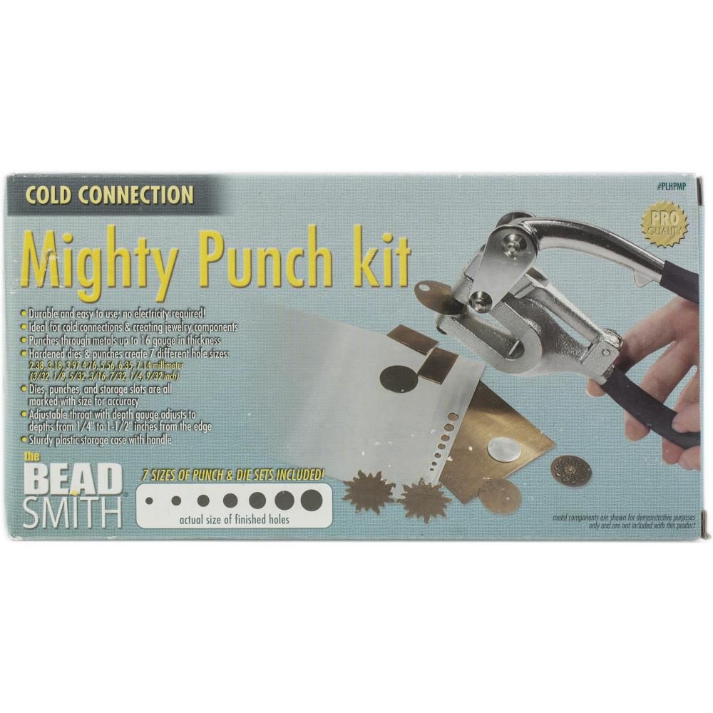 Beadsmith - Mighty Punch Kit, 16 piece