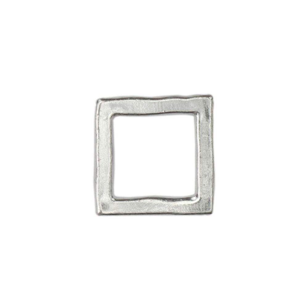 Square Organic Pewter Washer Large 2Pc