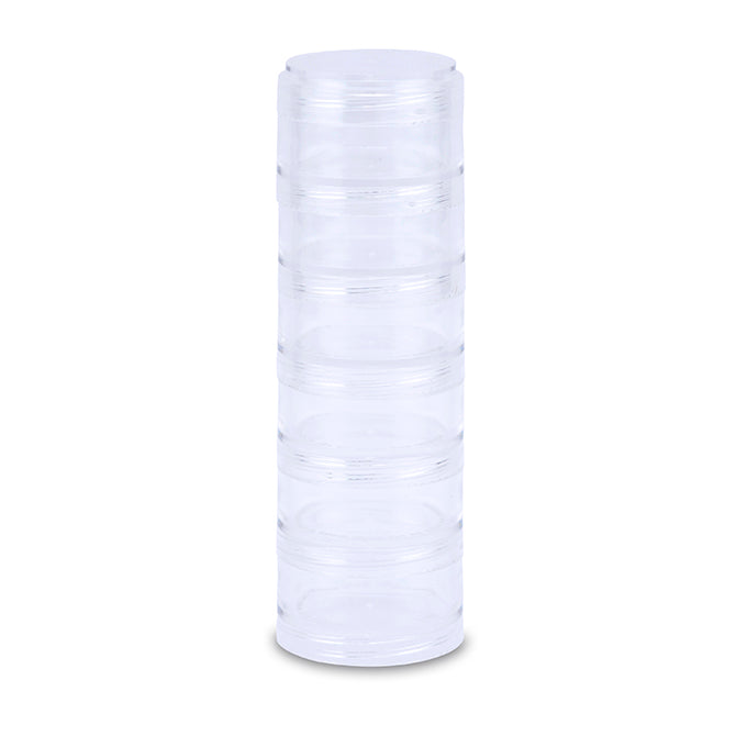 Small Stack Container Stackable Containers, Small, 6 Containers, 1 Lid – Bead-Shack