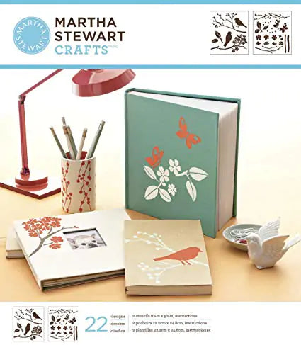 Martha Stewart® Laser-Cut Stencil, Birds & Berries