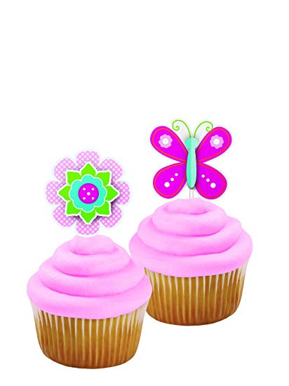 Wilton - Fun Pix - Layered Cupcake - Flower