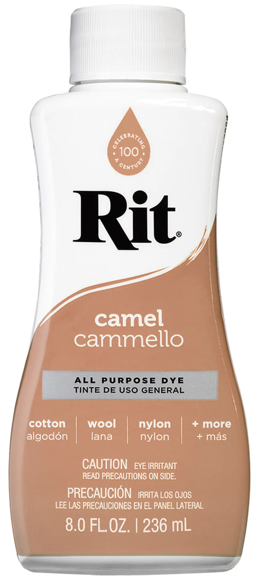 Rit Dye Liquid 8oz-Camel