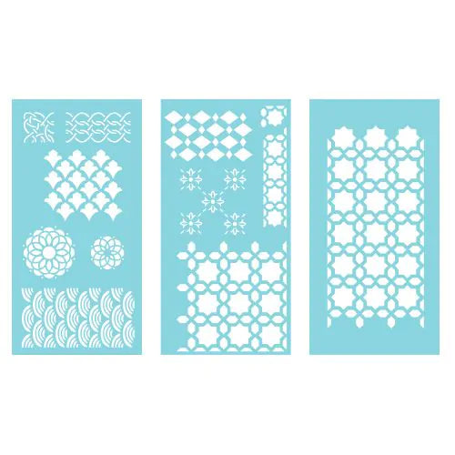 Martha Stewart Crafts - Laser-Cut Stencils - Geometric Patterns