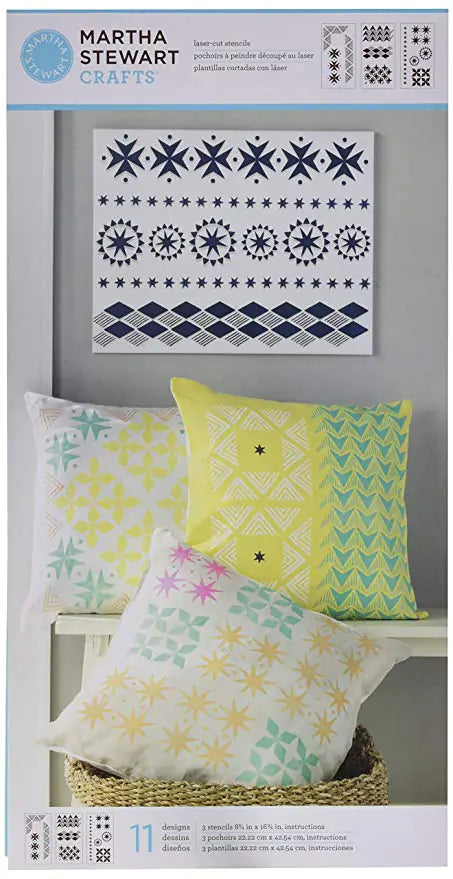 Martha Stewart Crafts - Laser-Cut Stencils - Tribal
