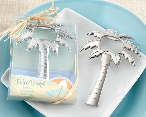 Kate Aspen - Palm Breeze - Chrome Palm Tree - Bottle Opener