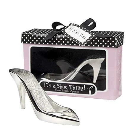 Kate Aspen - Silver Bottle Opener - "It's a Shoe Thing!"