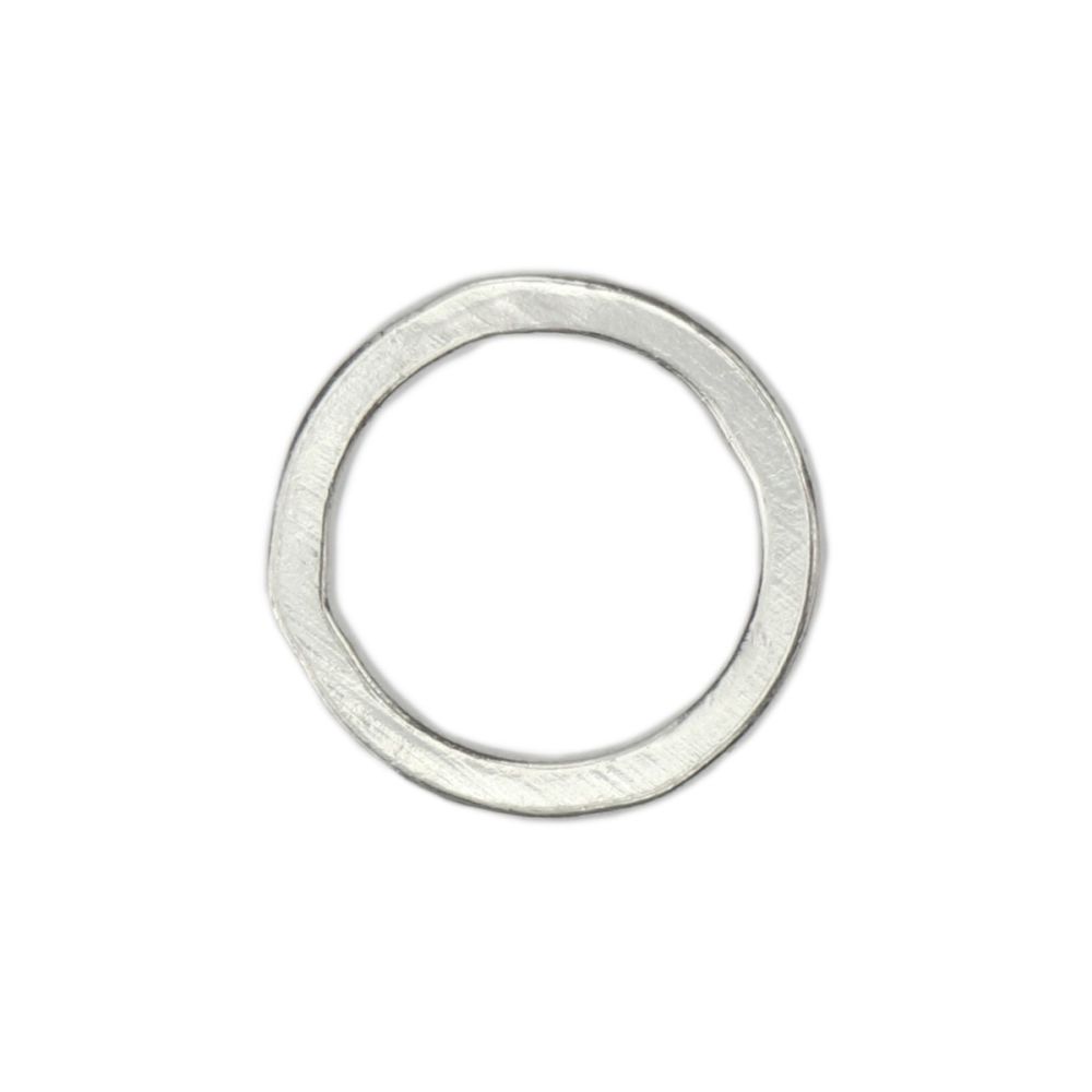 Circle Organic Pewter Washer Large 2Pc