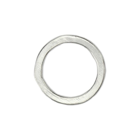 Circle Organic Pewter Washer Large 2Pc