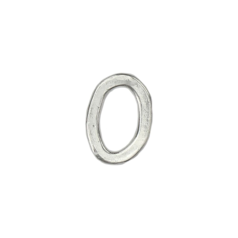 Oval Organic Pewter Washer Medium