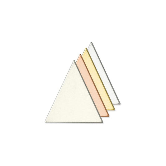 Triangle, 1 1/8" x 1 1/8"- Premium Stamping Blanks