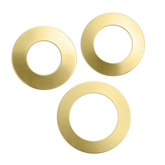 Brass Washer Premium Stamping Blank Variety Pack