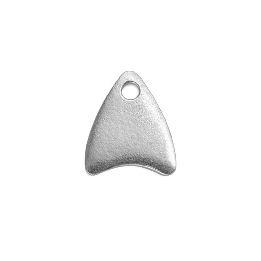 Pewter Stamping Blank, Arrowhead, 3/4" x 3/5". 4pk