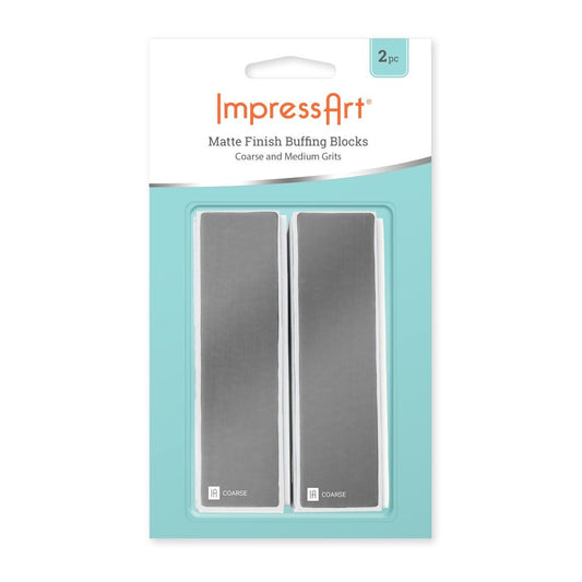 ImpressArt - Matte Finish Buffing Blocks - 2 pc