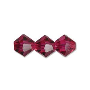 Beadsmith - M.C. BICONE 3MM FUSCHIA - 1 GR - 144pieces