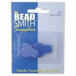 Beadsmith - Needle Threaders - with Cutter - 2pack