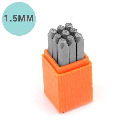 ImpressArt - Basic Metal Letter Stamps - Numbers - 1.5mm