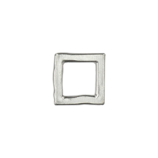 Square Organic Pewter Washer Small 2Pc