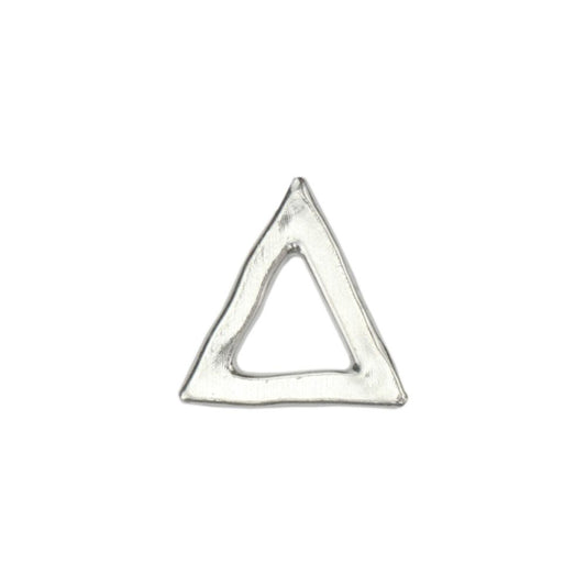 Triangle Organic Pewter Washer 2Pc Large