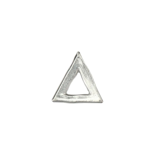 Triangle Organic Pewter Washer 2Pc Small Pewter