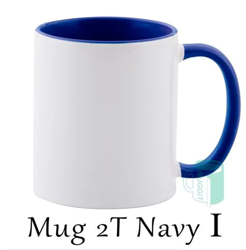 Sublimation or Laser Transfer - Mug - 2Tone Navy