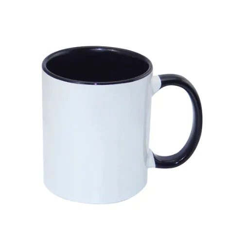 Sublimation or Laser Transfer - Mug - 2Tone Black